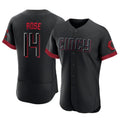 Ndoa C.Reds #14 Pete Rose Player Black City Connect Limited Elite Home Stitched Jerseys