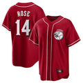 Ndoa C.Reds #14 Pete Rose Player Red Home Game Stitched Jerseys