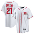 Ndoa C.Reds #21 Hunter Greene Player White Game Home Stitched Jerseys