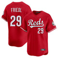 Ndoa C.Reds #29 TJ Friedl Player Red Home Limited Stitched Jerseys