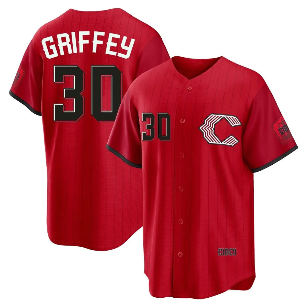 Ndoa C.Reds #30 Ken Griffey Player Red 2026 City Connect Home Game Stitched Jerseys
