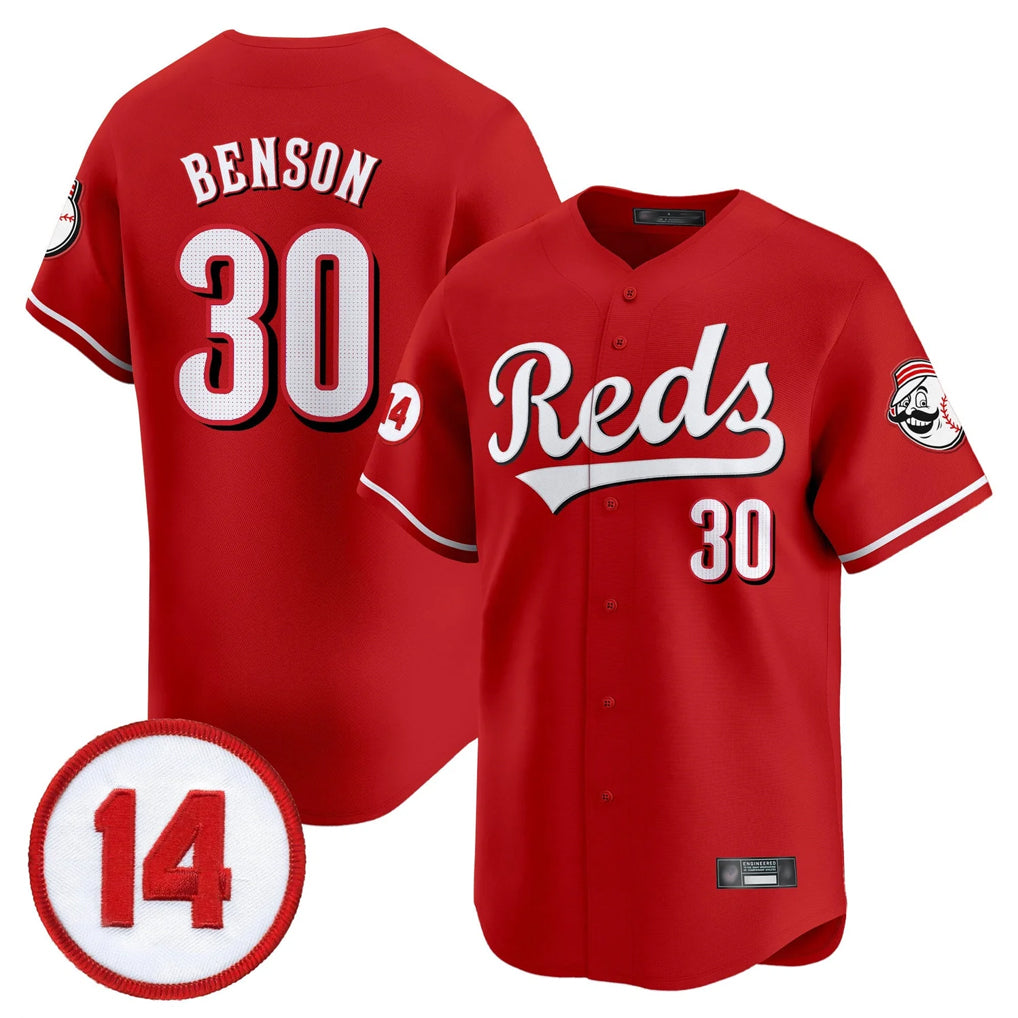 Ndoa C.Reds #30 Ken Griffey Player Red Vapor Premier Limited Home Stitched Jerseys