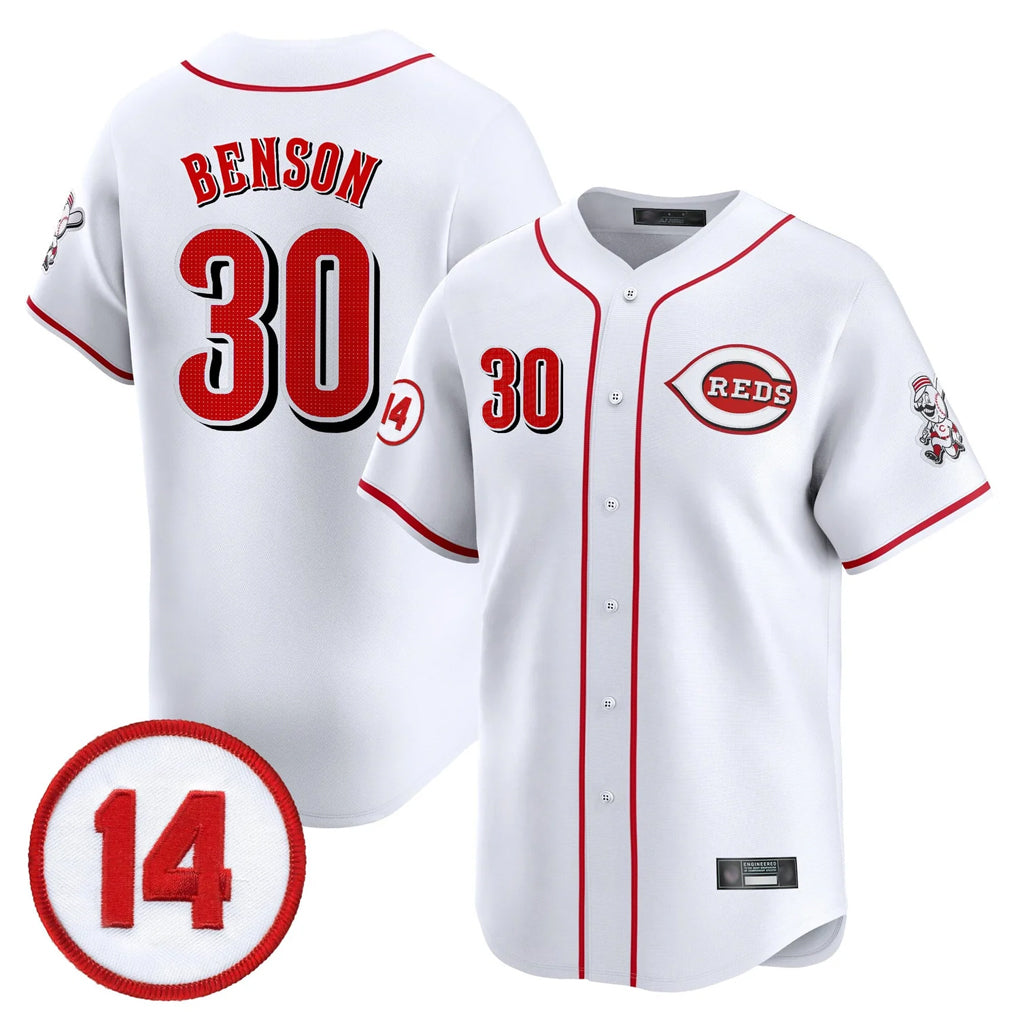 Ndoa C.Reds #30 Ken Griffey Player White Vapor Premier Limited Home Stitched Jerseys