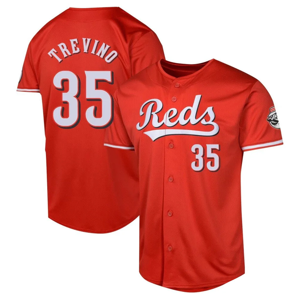 Ndoa C.Reds #35 Jose Trevino Player Red 2026 City Connect Limited Home Stitched Jerseys