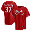 Ndoa C.Reds #37 Tyler Stephenson Player Red Home Game Stitched Jerseys