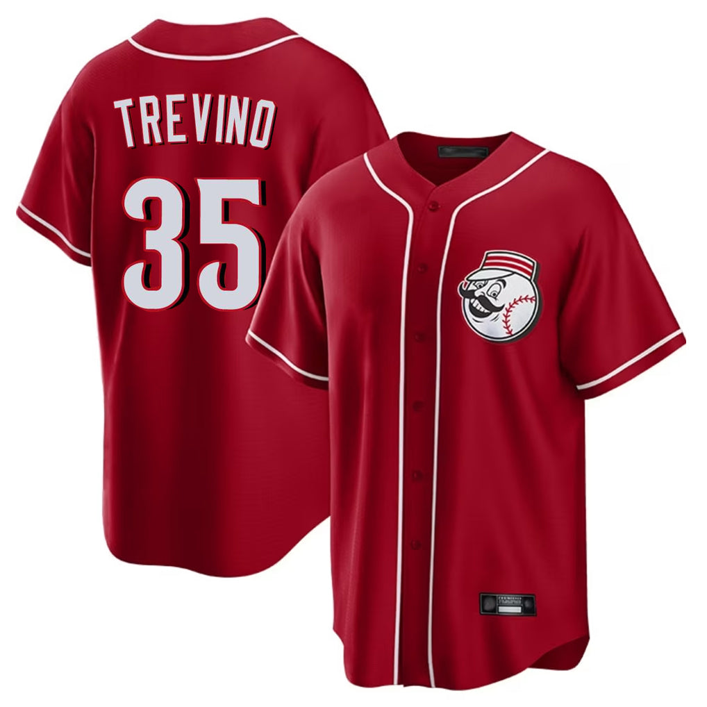 Ndoa C.Reds #3 Ke'Bryan Hayes Player Red Game Home Stitched Jerseys