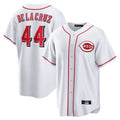 Ndoa C.Reds #44 Elly De La Cruz Player White Game Home Stitched Jerseys