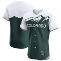 Ndoa C.Rockies Green City Connect Limited Elite Home Blank Player Stitched Jerseys