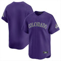 Ndoa C.Rockies Purple Limited Home Blank Player Stitched Jerseys