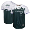 Ndoa C.Rockies #23 Kris Bryant Player Green City Connect Limited Home Game Stitched Jerseys