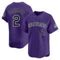 Ndoa C.Rockies #2 Tyler Freeman Player Purple Limited Home Stitched Jerseys