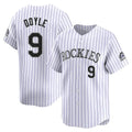 Ndoa C.Rockies #9 Brenton Doyle Player White Limited Home Stitched Jerseys