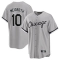 Ndoa C.White Sox #10 Chase Meidroth Player Gray Home Game Stitched Jerseys