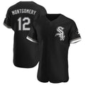 Ndoa C.White Sox #12 Colson Montgomery Player Black Limited Elite Home Stitched Jerseys