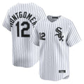 Ndoa C.White Sox #12 Colson Montgomery Player White Stripe Limited Home Stitched Jerseys