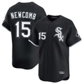 Ndoa C.White Sox #15 Sean Newcomb Player Black Limited Home Stitched Jerseys