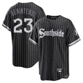 Ndoa C.White Sox #23 Andrew Benintendi Player Black City Connect Home Game Stitched Jerseys
