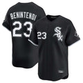 Ndoa C.White Sox #23 Andrew Benintendi Player Black Home Game Stitched Jerseys