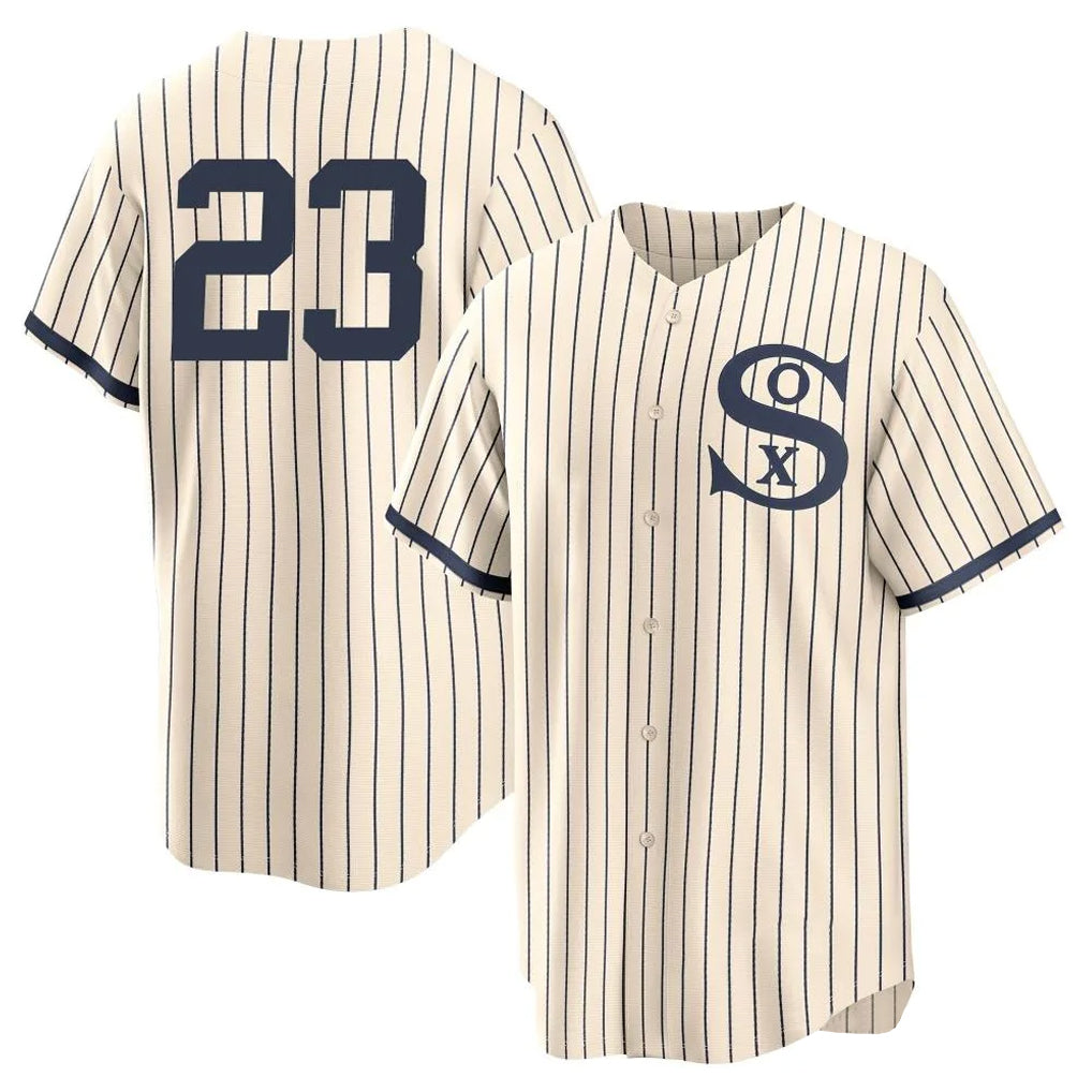 Ndoa C.White Sox #23 Andrew Benintendi Player Cream Field of Dreams Home Game Stitched Jerseys