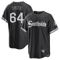 Ndoa C.White Sox #64 Shane Smith Player Black City Connect Home Game Stitched Jerseys