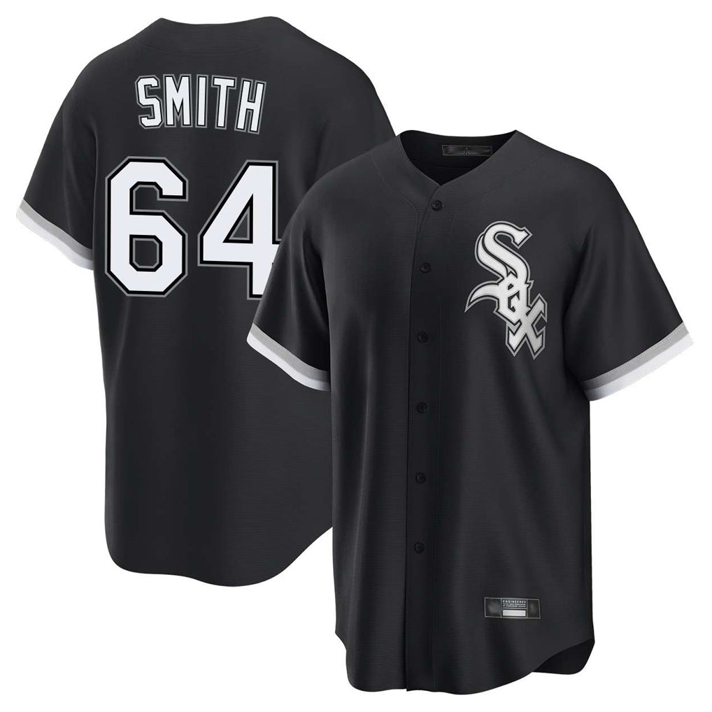 Ndoa C.White Sox #64 Shane Smith Player Black City Connect Limited Home Stitched Jersey