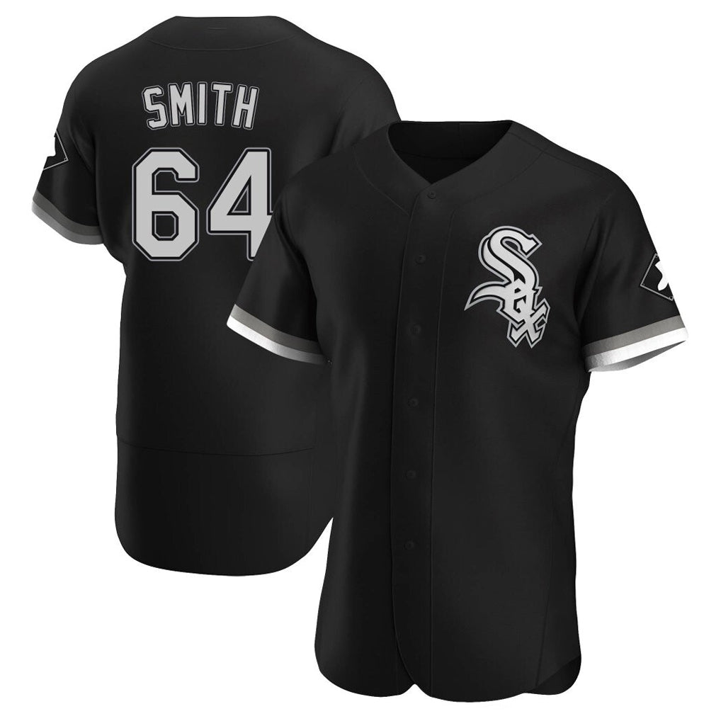 Ndoa C.White Sox #64 Shane Smith Player Black Limited Elite Home Stitched Jerseys