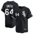 Ndoa C.White Sox #64 Shane Smith Player Black Limited Home Stitched Jerseys