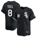 Ndoa C.White Sox #8 Kyle Teel Player Black Limited Home Stitched Jerseys