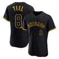Ndoa C.White Sox #8 Kyle Teel Player Black Snake Skin City Limited Elite Home Stitched Jerseys