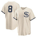 Ndoa C.White Sox #8 Kyle Teel Player Cream Field of Dreams Home Game Stitched Jerseys