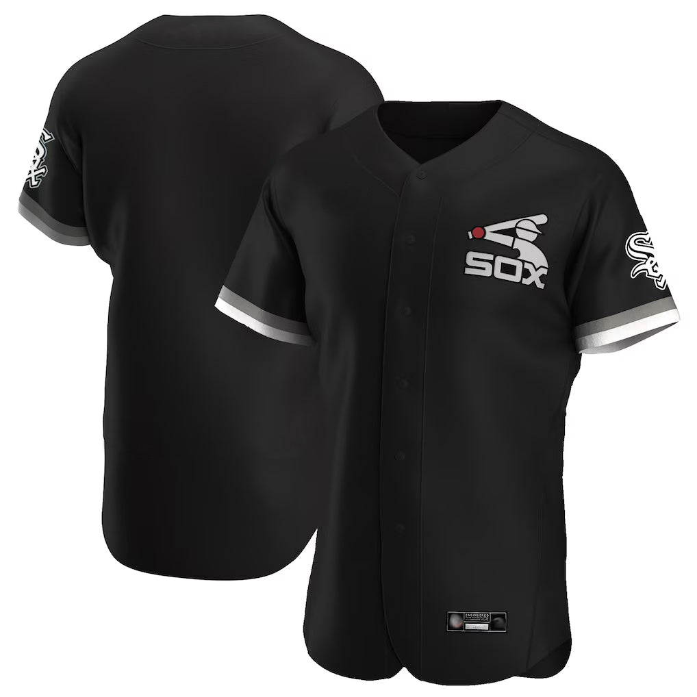Ndoa C.White Sox ## White Sox Blank Player Black Limited Elite Home Game Stitched Jerseys