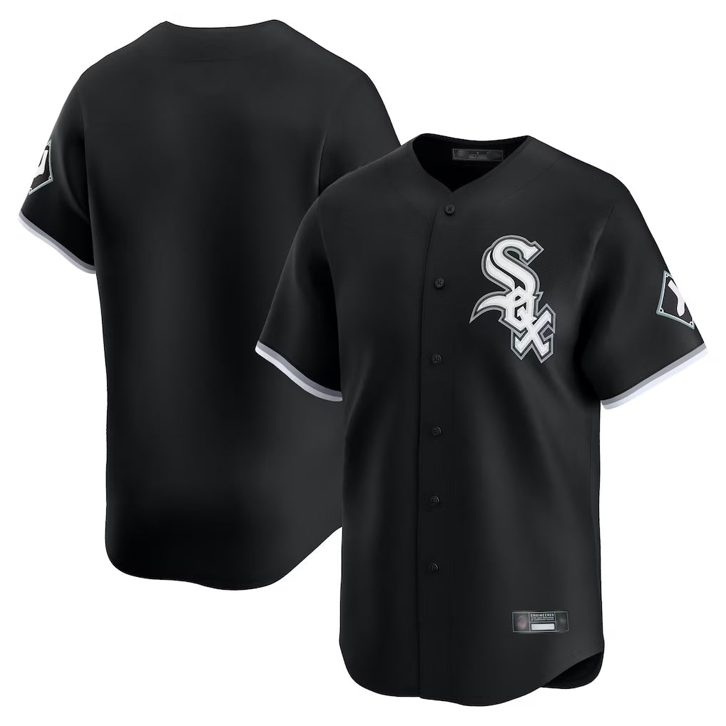 Ndoa C.White Sox ## White Sox Blank Player Black Limited Home Stitched Jerseys