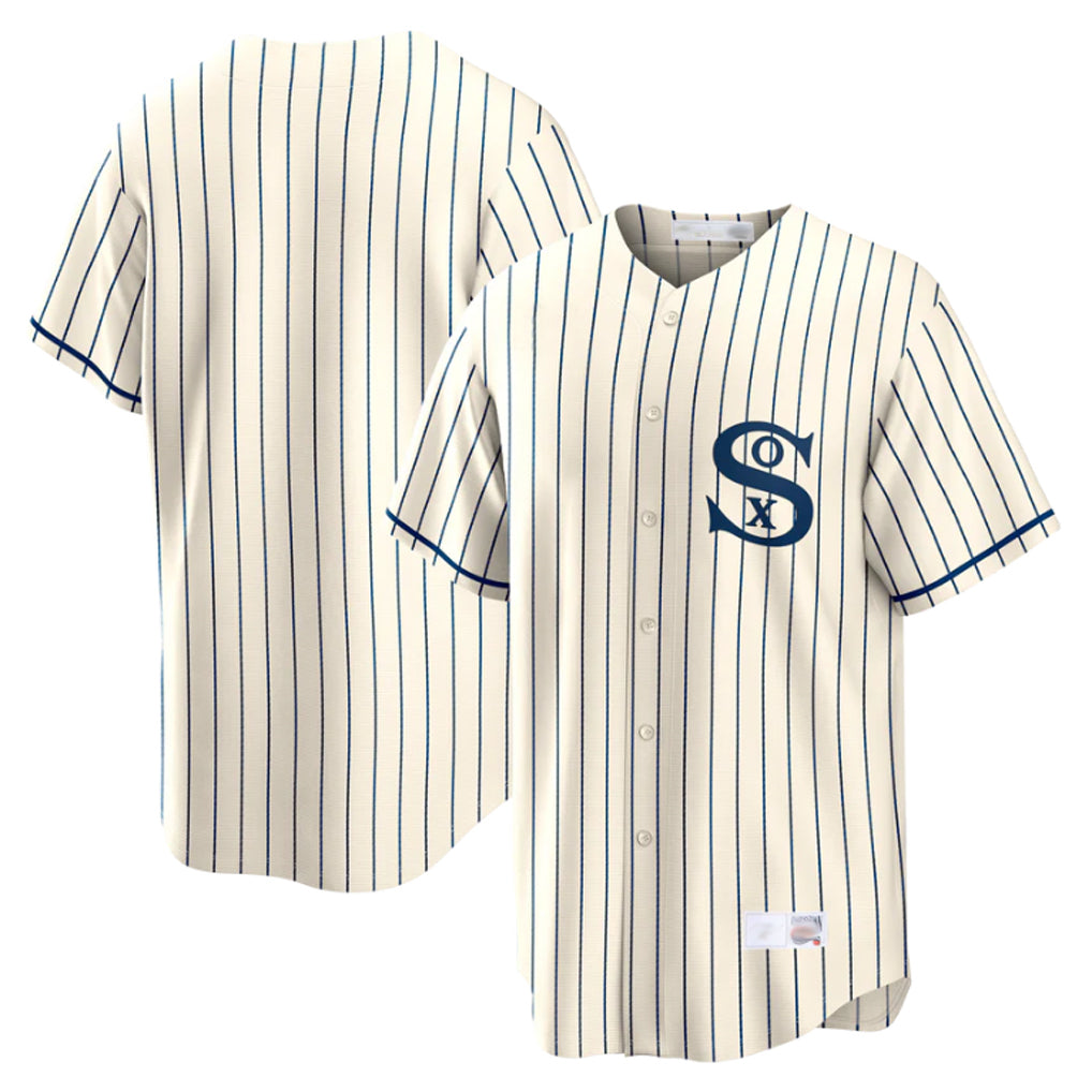 Ndoa C.White Sox ## White Sox Blank Player Cream Cooperstown Collection Field of Dreams Home Stitched Jerseys