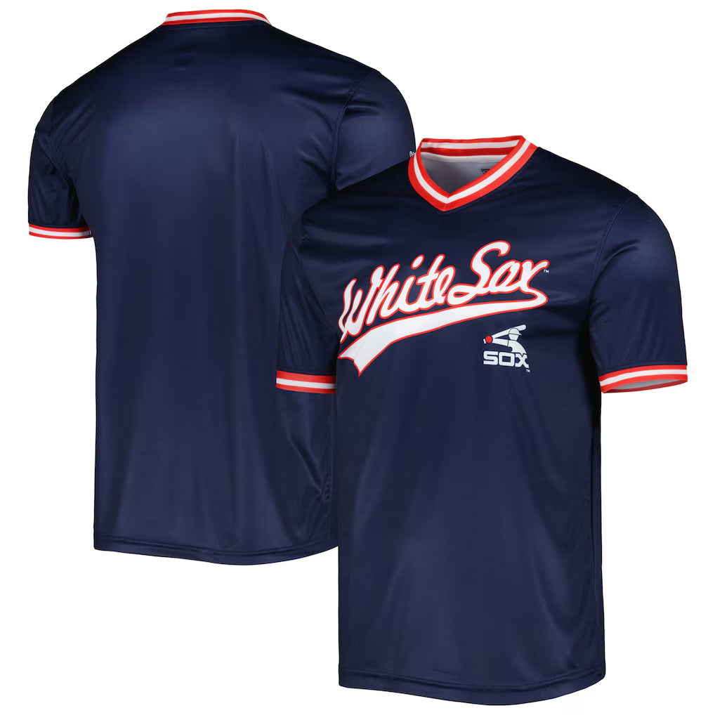 Ndoa C.White Sox ## White Sox Blank Player Navy T-shirt Cooperstown Collection Stitched Jerseys