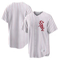 Ndoa C.White Sox ## White Sox Blank Player Red Stripe White Home Game Stitched Jerseys