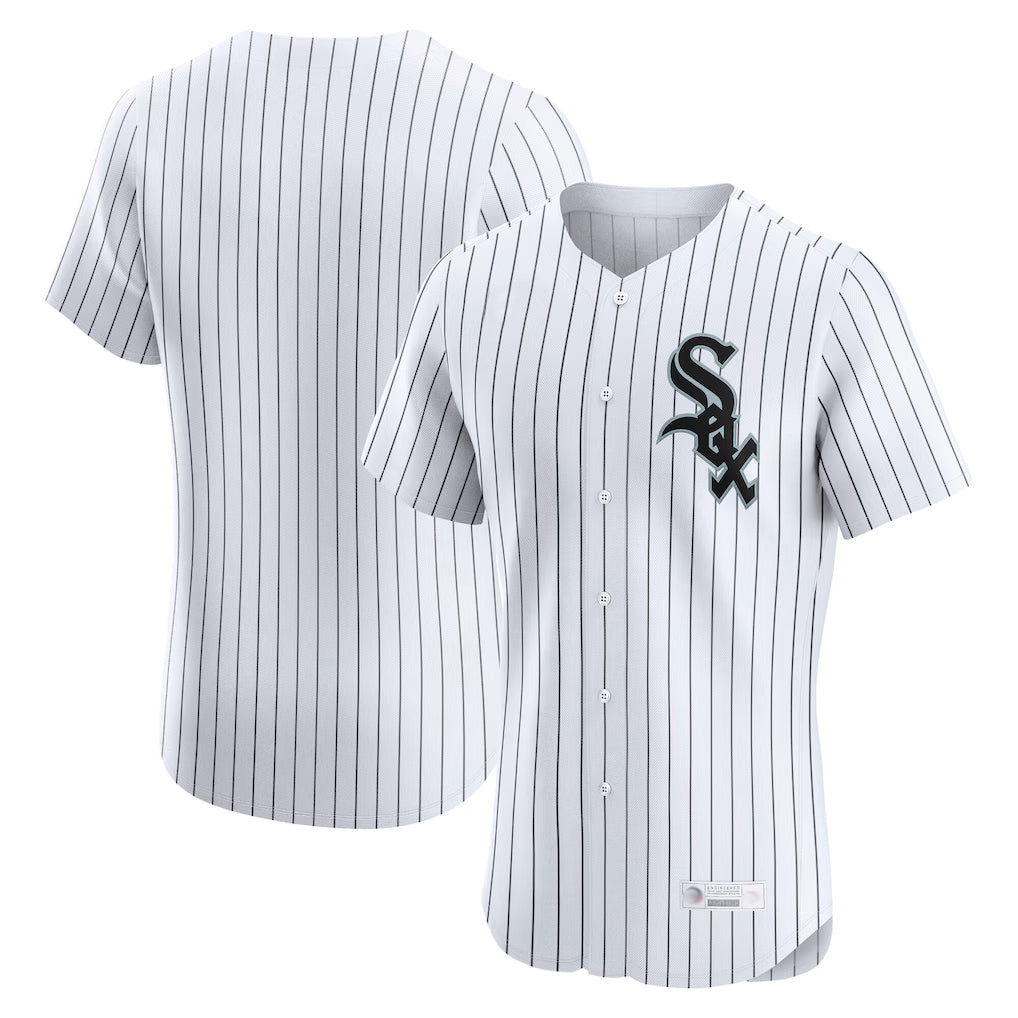 Ndoa C.White Sox ## White Sox Blank Player White Limited Elite Home Stitched Jerseys