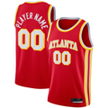 Ndoa Custom A.Hawks Red 2020-21 Swingman Jerseys - Icon Edition