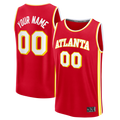 Ndoa Custom A.Hawks Red Fast Break Jerseys - Icon Edition