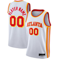 Ndoa Custom A.Hawks White 2020-21 Swingman Jerseys - Association Edition