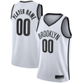 Ndoa Custom B.Nets White 2020-21 Swingman Jerseys - Association Edition
