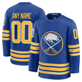 Ndoa Custom B.Sabres Royal Home Premium Stitched Jerseys
