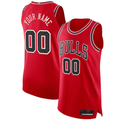 Ndoa Custom C.Bulls Red Authentic Jerseys - Icon Edition