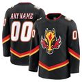 Ndoa Custom C.Flames Black Alternate Premium Jerseys