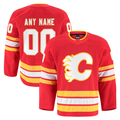 Ndoa Custom C.Flames Red Home Authentic Pro Jerseys