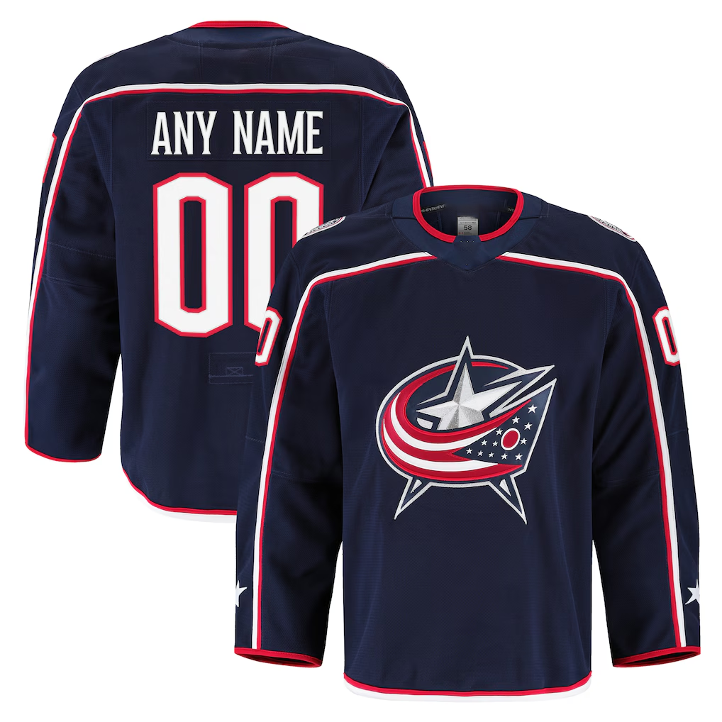 Ndoa Custom CB.Jackets Navy Home Authentic Pro Jersey