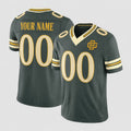 Ndoa Custom GB.Packers Green Rivalries Jersey - All Stitched