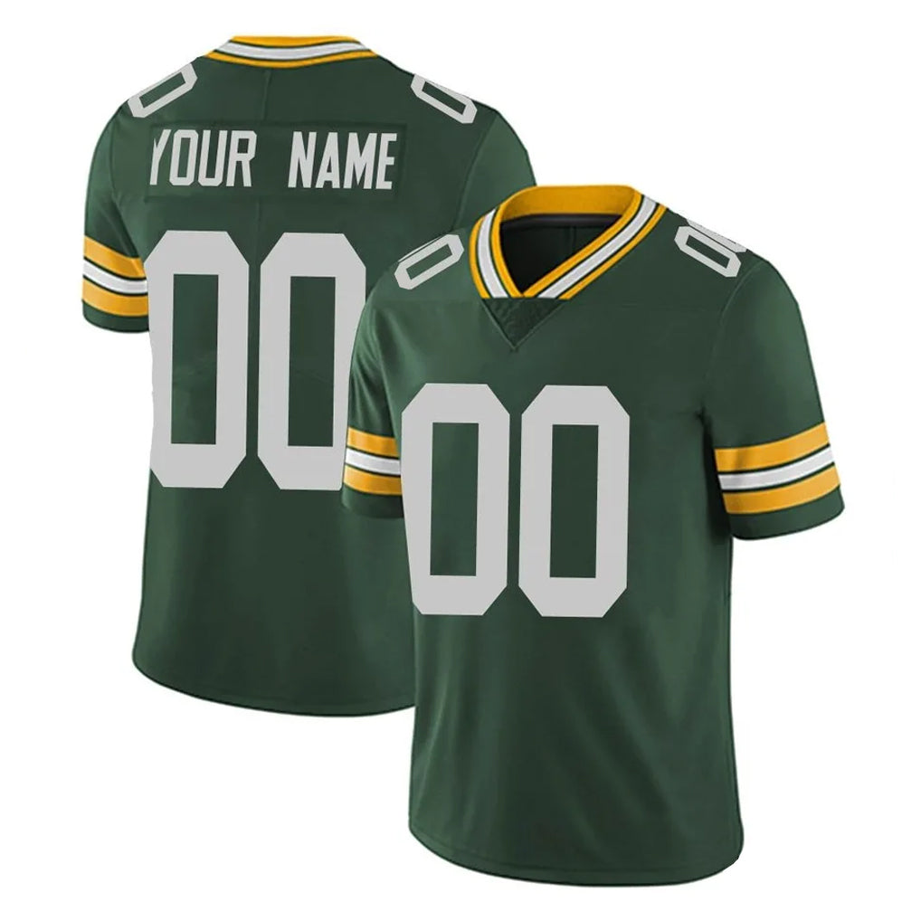 Ndoa Custom GB.Packers Green Vapor Untouchable Limited Home Game Any Name & Numbers Stitched Jerseys