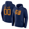 Ndoa Custom GB.Packers Navy The 1923 Classic Pullover Hoodies Limited Game Any Name & Numbers Stitched Jerseys