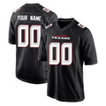 Ndoa Custom H.Texans Carbon Black Fashion Home Game Any Name & Numbers Stitched Jerseys