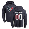 Ndoa Custom H.Texans Navy Pro Line Pullover Hoodie Limited Game Any Name & Numbers Stitched Jerseys